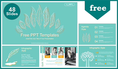 Free Nature Powerpoint Templates Design