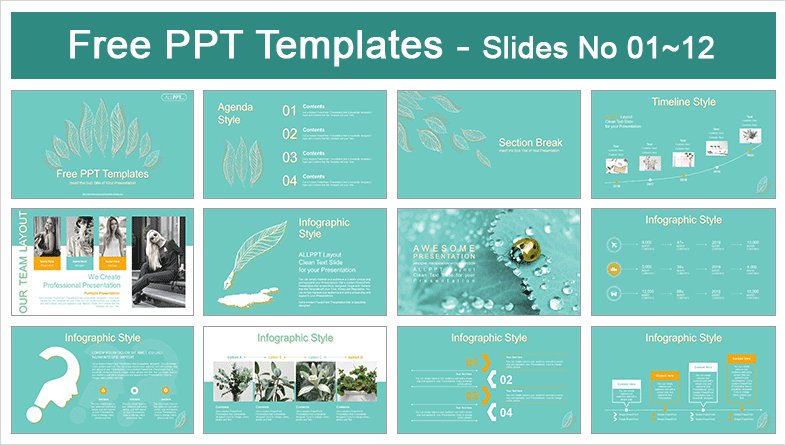 Linear-Leaves-Pattern-PowerPoint-Templates-preview-01