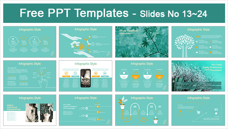Linear-Leaves-Pattern-PowerPoint-Templates-preview-02