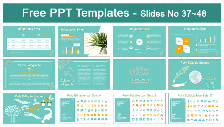 Linear-Leaves-Pattern-PowerPoint-Templates-preview-04
