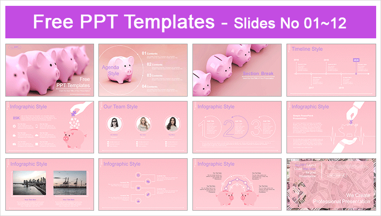 Pink-Piggy-Bank-PowerPoint-Templates-preview-01