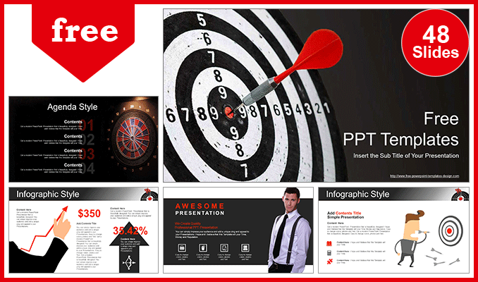 Red-Dart-Arrow-Hitting-PowerPoint-Templates-posting