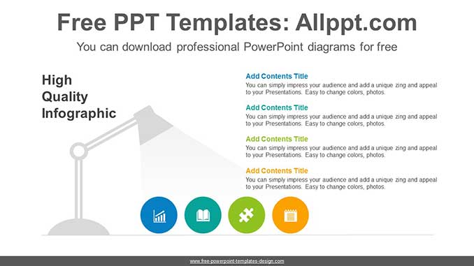 Desk Lamp Highlight PowerPoint Diagram-post-image
