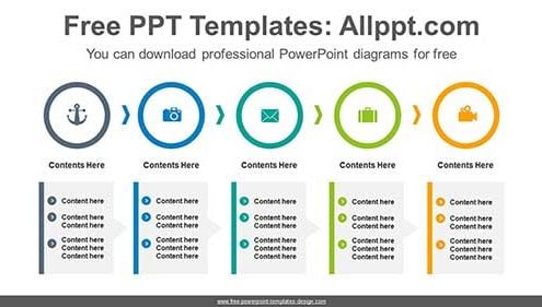 Five-Circle-PowerPoint-Diagram-list-image