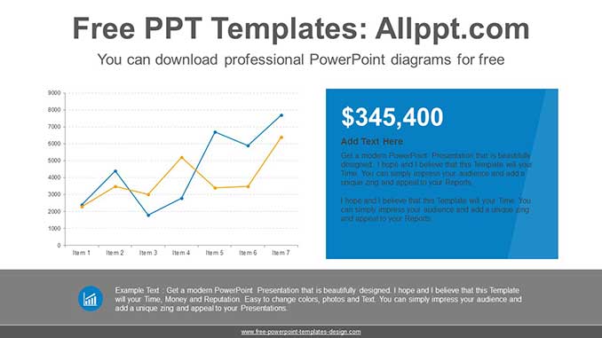 Line Chart Banner PowerPoint Diagram-post-image