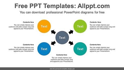 Radial-Four-Circles-PowerPoint-Diagram-list-image