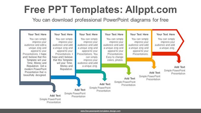 Stepped-Text-Boxes-PowerPoint-Diagram-post-image