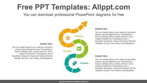 Zigzag-Curved-Arrow-PPT-Diagram-list-image