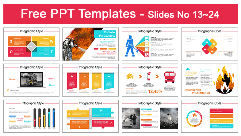 Fire Fighting Powerpoint Templates For Free