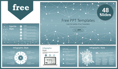 Free Blue Concept Powerpoint Templates Design