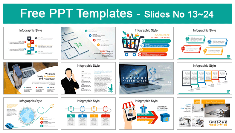 Online PowerPoint Templates for free