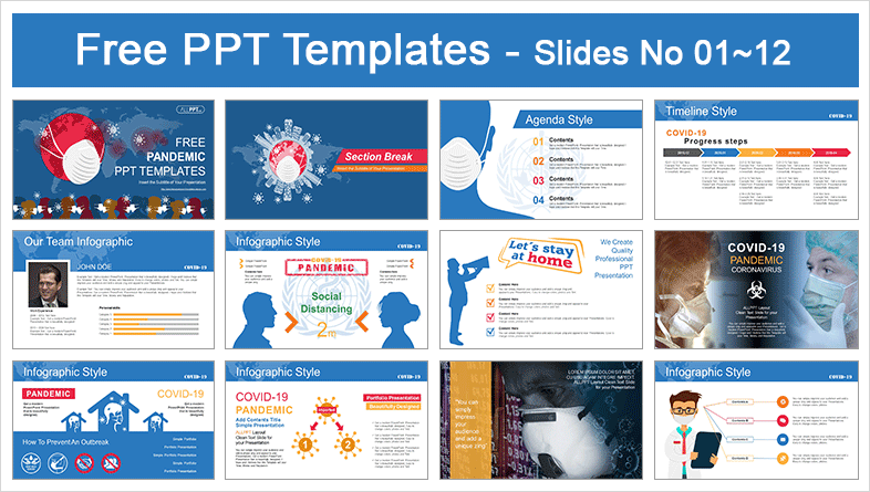Pandemic Covid 19 Powerpoint Templates For Free