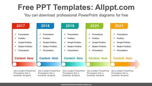 Free Powerpoint Timeline Diagrams