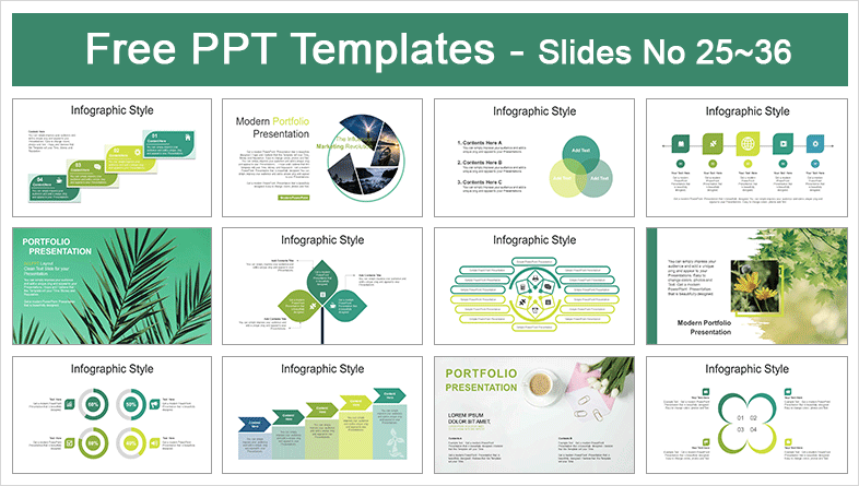 Natural Leaf PowerPoint Templates Natural Leaf PowerPoint Templates